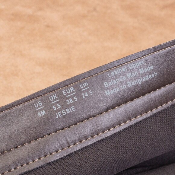 Naturalizer Women Jessie Strap Zip Brown Leather Buckle Riding Boots Size 8 - Picture 9 of 10